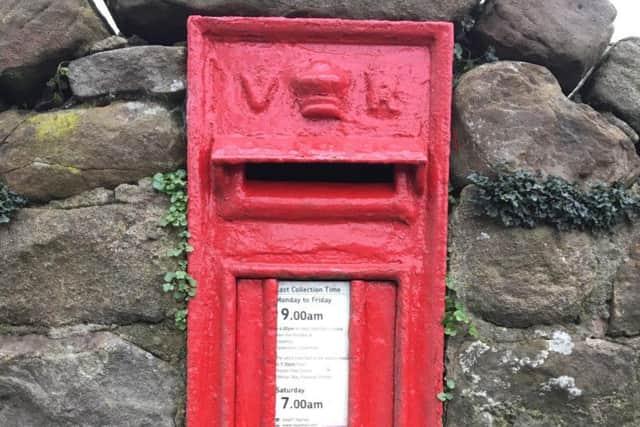 A wall-mounted post box from the reign of Queen Victoria that was almost certainly produced in Mansfield.