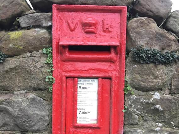 A wall-mounted post box from the reign of Queen Victoria that was almost certainly produced in Mansfield.
