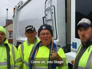 Alan has a message for the Stags ahead of their Newport County match