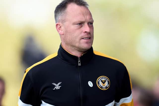 Mike Flynn at Mansfield on Sunday.