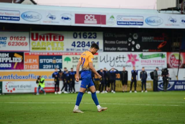 Tyler Walker after his penalty miss.
