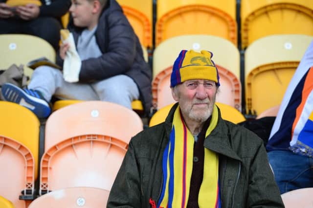 Stags fans before the game.