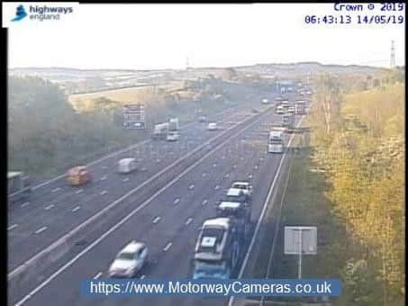 Junction 29A of the M1.