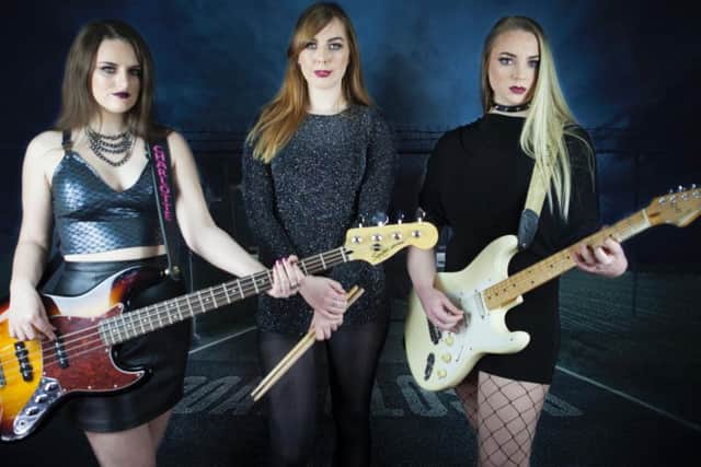 L-R Charlotte Radford, Claire Brookes and Libby Butters-Smith (Picture credit: Gary Trueman)