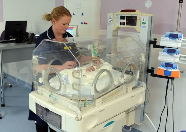 A typical neonatal unit at a hospital.