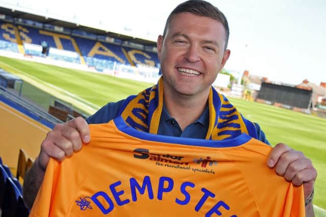 John Dempster, Mansfield Town manager.