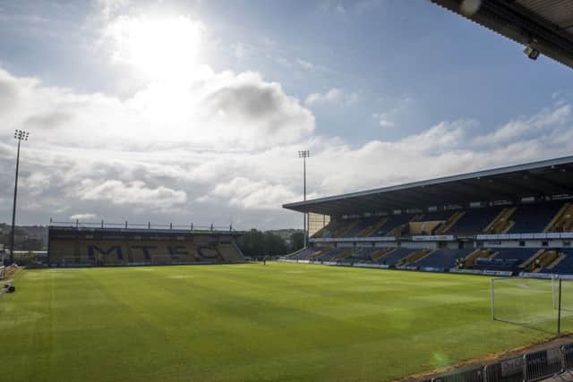 Mansfield Town's One Call Stadium. (Photo by Nathan Stirk/Getty Images)