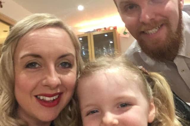 Charlotte, Elsie and Chris.