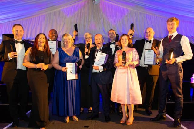 All the winners at the Mansfield and Ashfield 2020 Annual Ball and Business Awards.