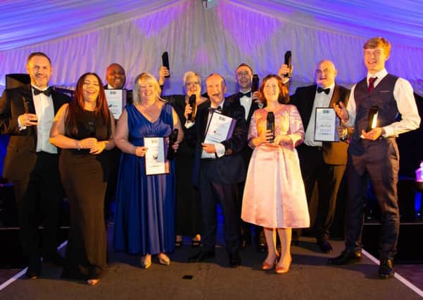 All the winners at the Mansfield and Ashfield 2020 Annual Ball and Business Awards.