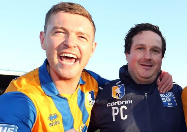 John Dempster with Paul Cox.