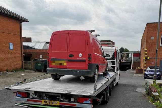 The van.