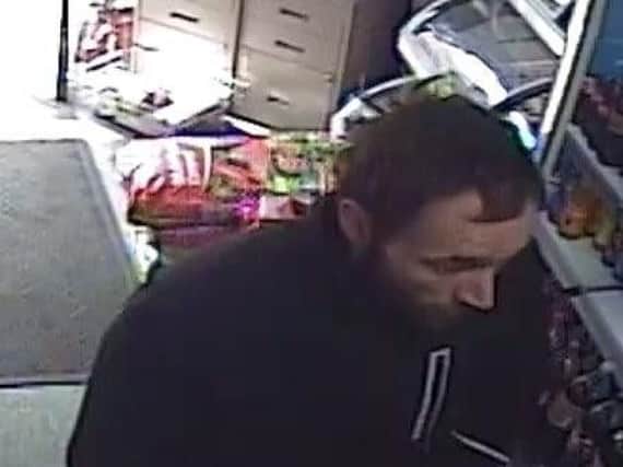 He may be able to assist policewith theirenquiries regarding beer that was stolen from the store.