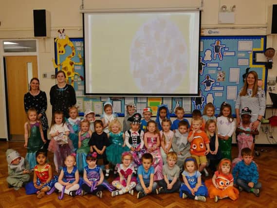 Nursery children at Lake View Primary and Nursery School performed a Matakon signed song as part of their topic on the damaging effects of plastic in the sea