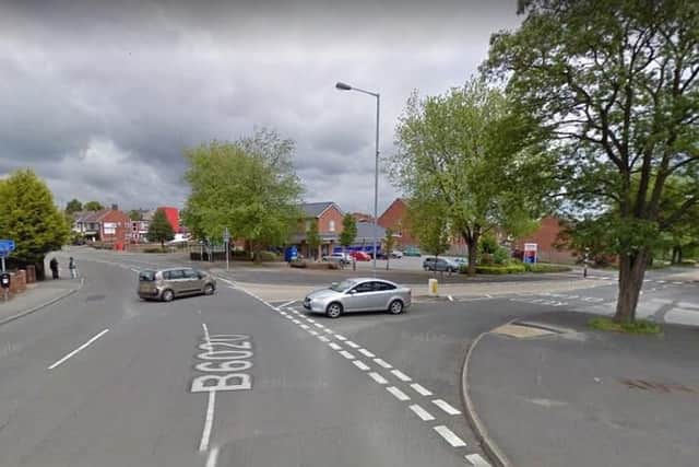 Mansfield Road is closed.