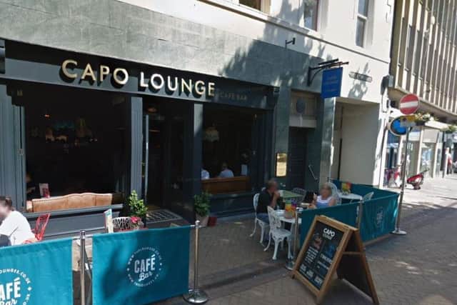 Capo Lounge, on West Gate.