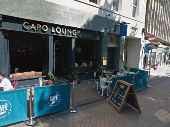 Capo Lounge, on West Gate.