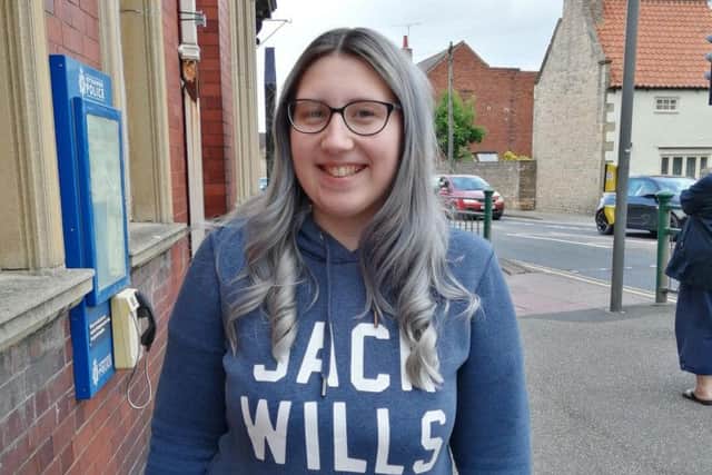 Keeley Parson, 18, attended the consultation.