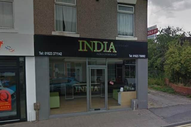 India Food 2 Go, on Low Moor Road.