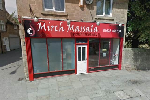 Mirch Massala, on Station Street, Mansfield Woodhouse.