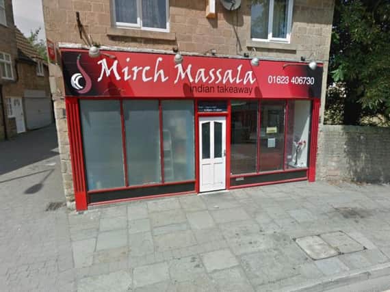 Mirch Massala, on Station Street, Mansfield Woodhouse.