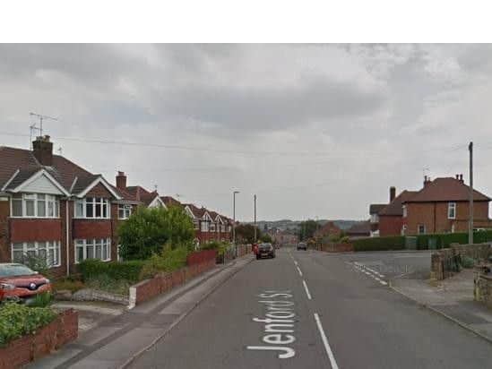 Jenford Street in Mansfield