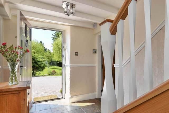 Open the door each morning to a lovely garden view like that