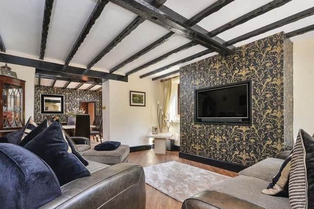 More ceiling beams add character to luxury
