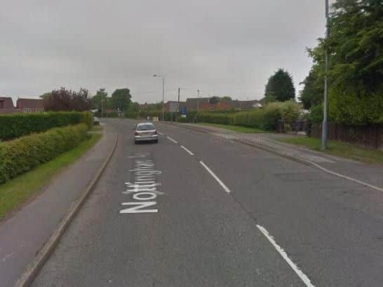 Nottingham Road, Selston (Picture: Google)