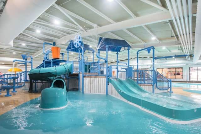 The impressive swimming and leisure pool facilities at Seashore has recently been revamped as part of a major investment programme.