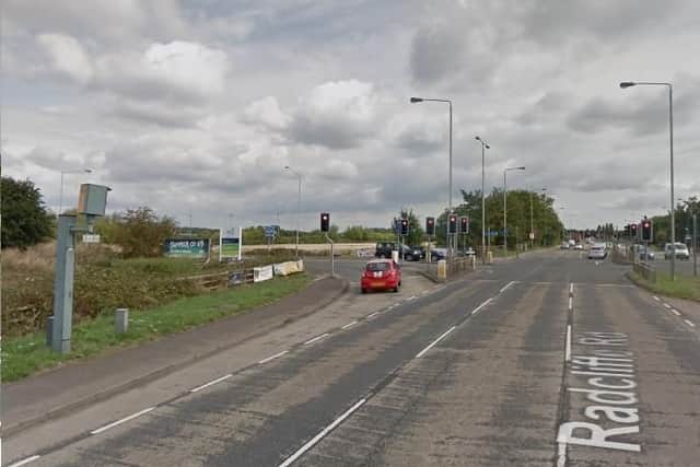 A6011 Radcliffe Road / Regatta Way, West Bridgford,E bound