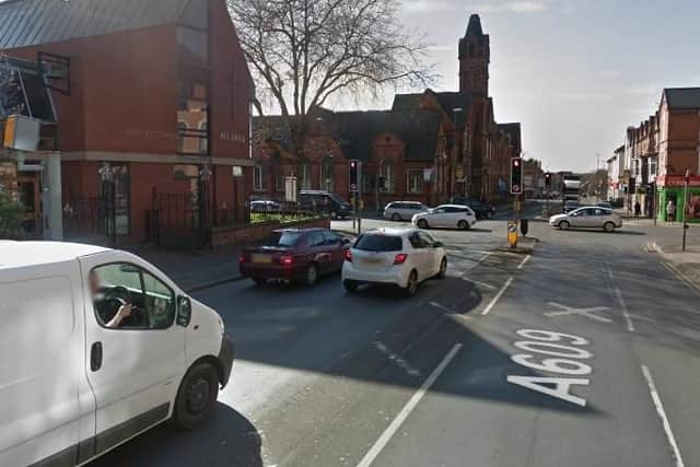 A609 Ilkeston Road  Radford Boulevard, Nottingham, W bound