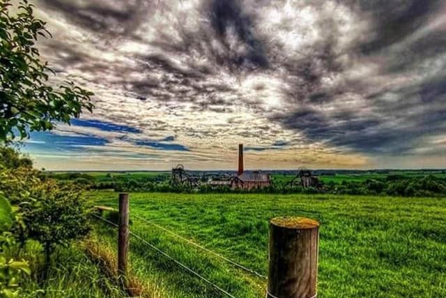 This shot of Pleasley Colliery was captured by Instagram user @l1ttlejo