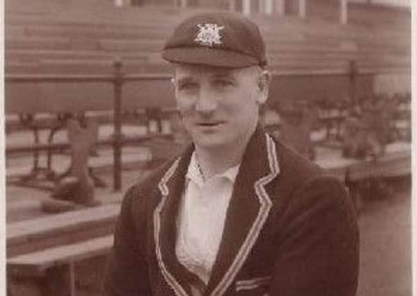 England cricket legend Harold Larwood, after whom Larwood Park is named.