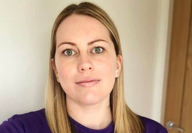 Mum Lexy Walton-Godfrey, who suffered a stroke 17 days after giving birth.