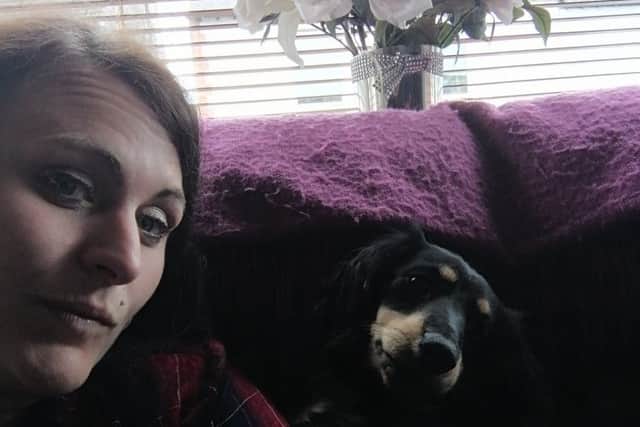Mansfield mum Michelle Taylor, who says she is so grateful for the Small Steps service.