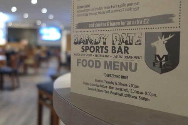 Sandy Pat Sports Bar.