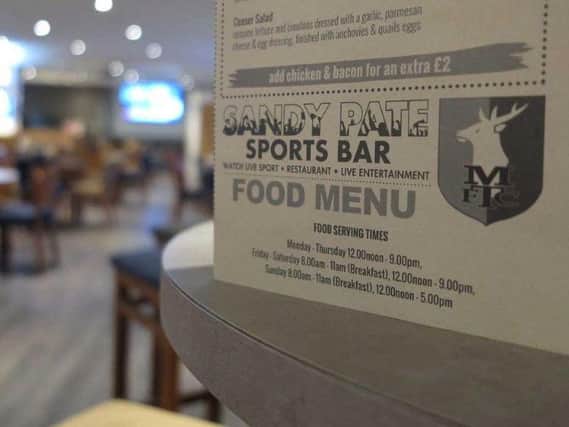 Sandy Pat Sports Bar.