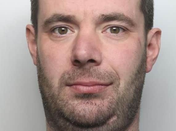 Richard Hodgkinson has been sentenced to eight years in jail after stabbing a 20-year-old man in Ironville. Photo: Derbyshire Constabulary
