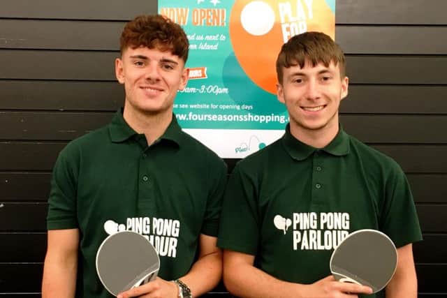 Joe ONeill (left) and Brendan Arnold