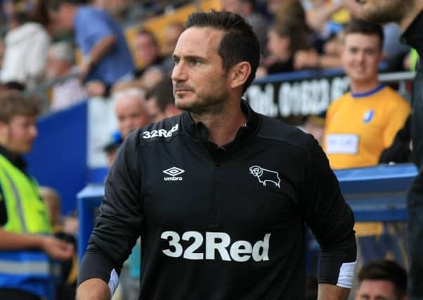 Derby County manager Frank Lampard - will he stay or will he go?