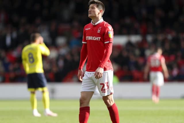 Joe Lolley has been a key player since signing for Nottingham Forest. (Photo by Kate McShane/Getty Images)