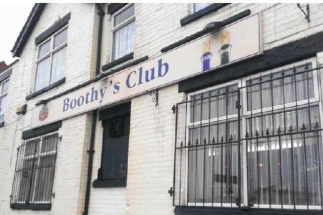 Mansfield's iconic Boothy's club