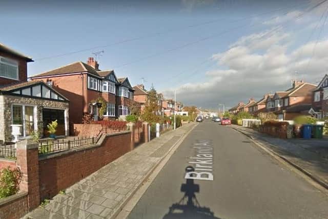 Birkland Avenue, where the girl was approached.