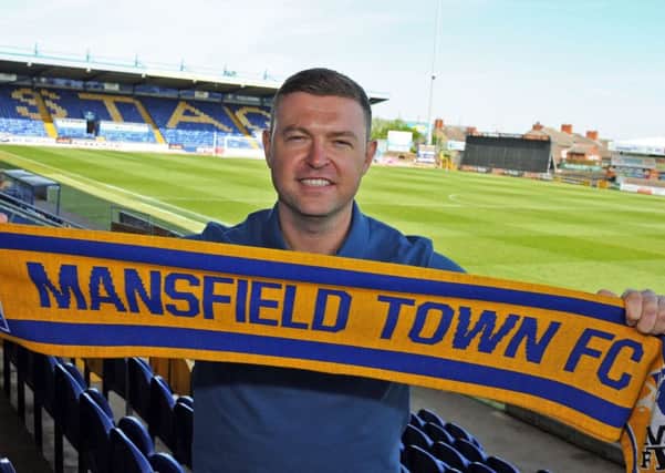 John Dempster, Mansfield Town manager.