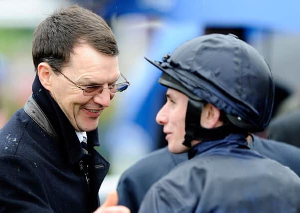 Trainer Aidan O'Brien and jockey Ryan Moore, who could be in for a big day at Royal Ascot today. (PHOTO BY: Alan Crowhurst/Getty Images)