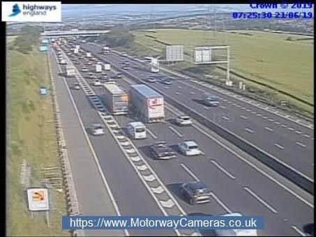 Junction 33 of the M1.