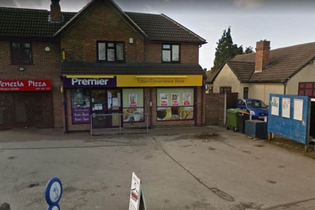 The shop, in Toton.