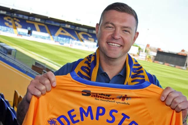 John Dempster, Mansfield Town manager.