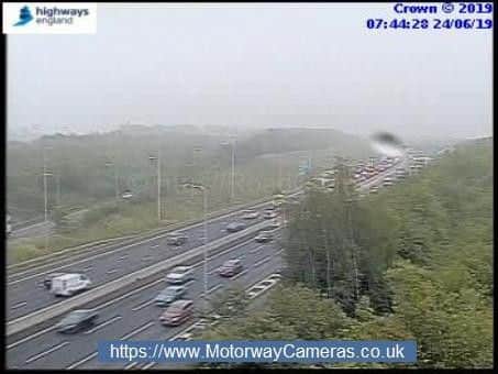 Junction 24 of M1